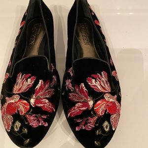 Alexander McQueen Embroidered Loafers Size 41.5